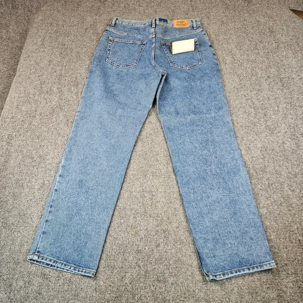 High Sierra Classic Mens Straight Leg Jeans Blue Denim 100% Cotton 33x30 NWT
